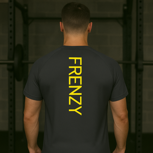 Frenzy TriDri® Panelled Tech Tee in Charcoal.